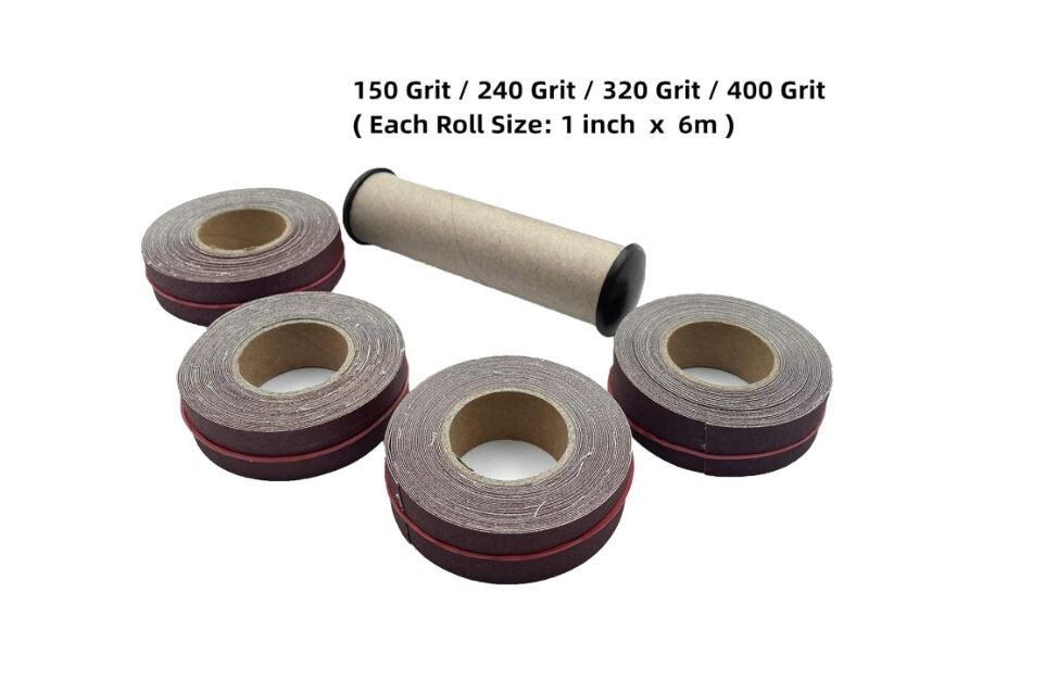 Emery Cloth Sandpaper Roll Aluminum Oxide Coarse To Fine Grit Grinding Polishing