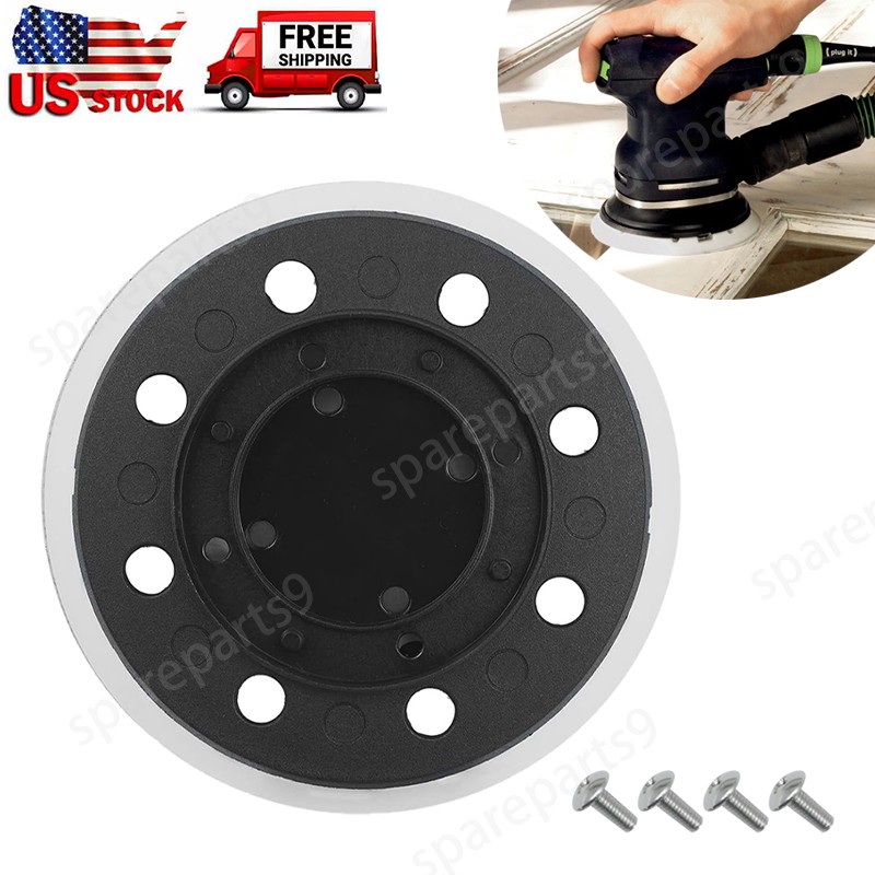 5″ 8-Holes 492280 Hard Sanding Pad for festool ETS 125, ES 125, ETSC 125 Sanders