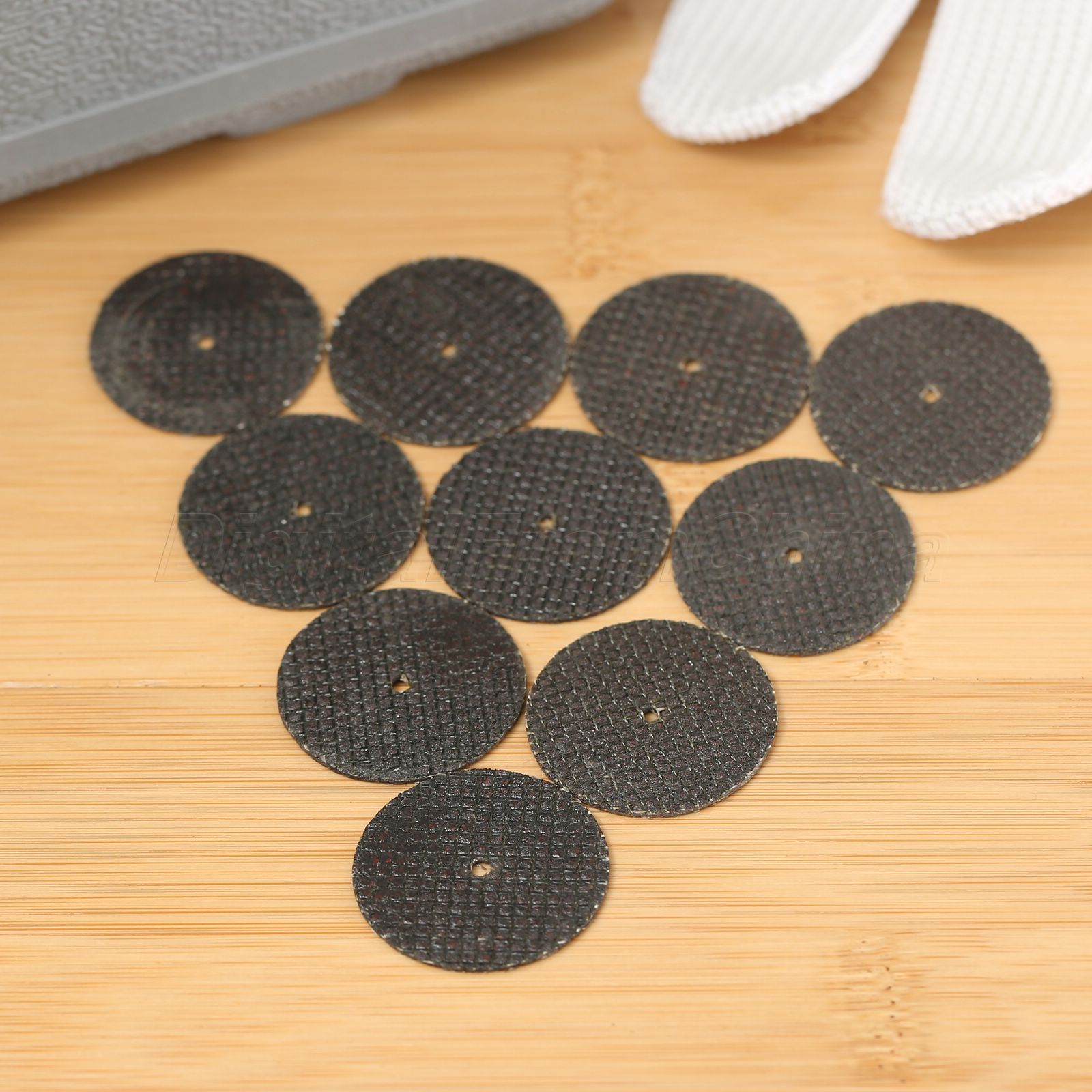 10pcs 32mm Resin Fibre Sanding Grit Cutting Wheels Discs Abrasive Rotary Tool