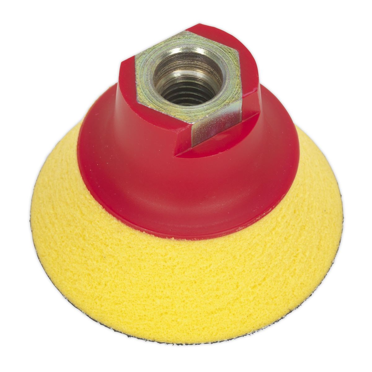 Sealey touch fastener Ultra-Soft Backing Pad �75mm M14 x 2mm PTCBPV4S