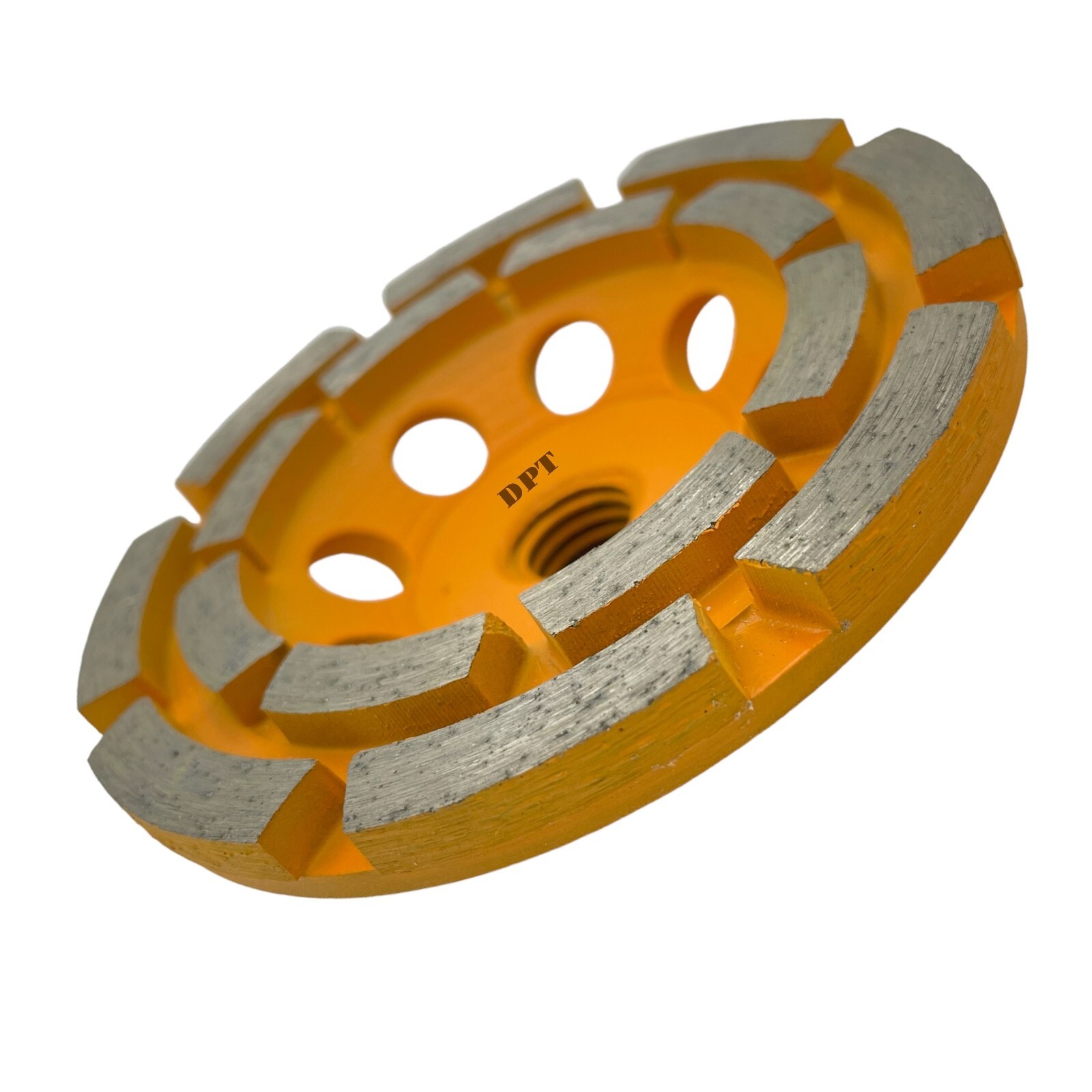 4″ Grinding Concrete Cup Wheel 2 Pack Diamond Double Row Stone Masonry Materials