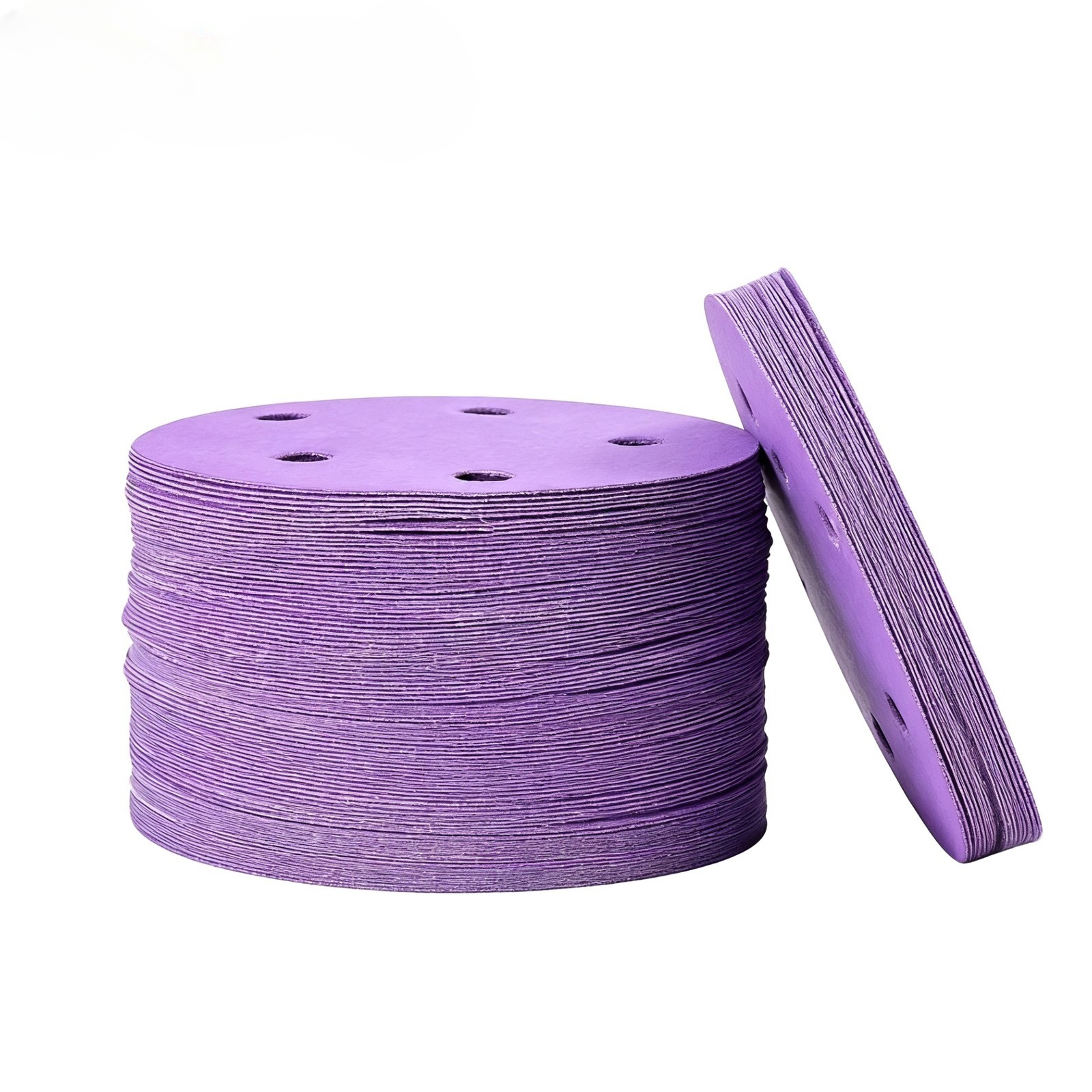100PCS 6″ Hook & Loop Ceramic Sanding Discs P400 for Metal Automotive Finishing