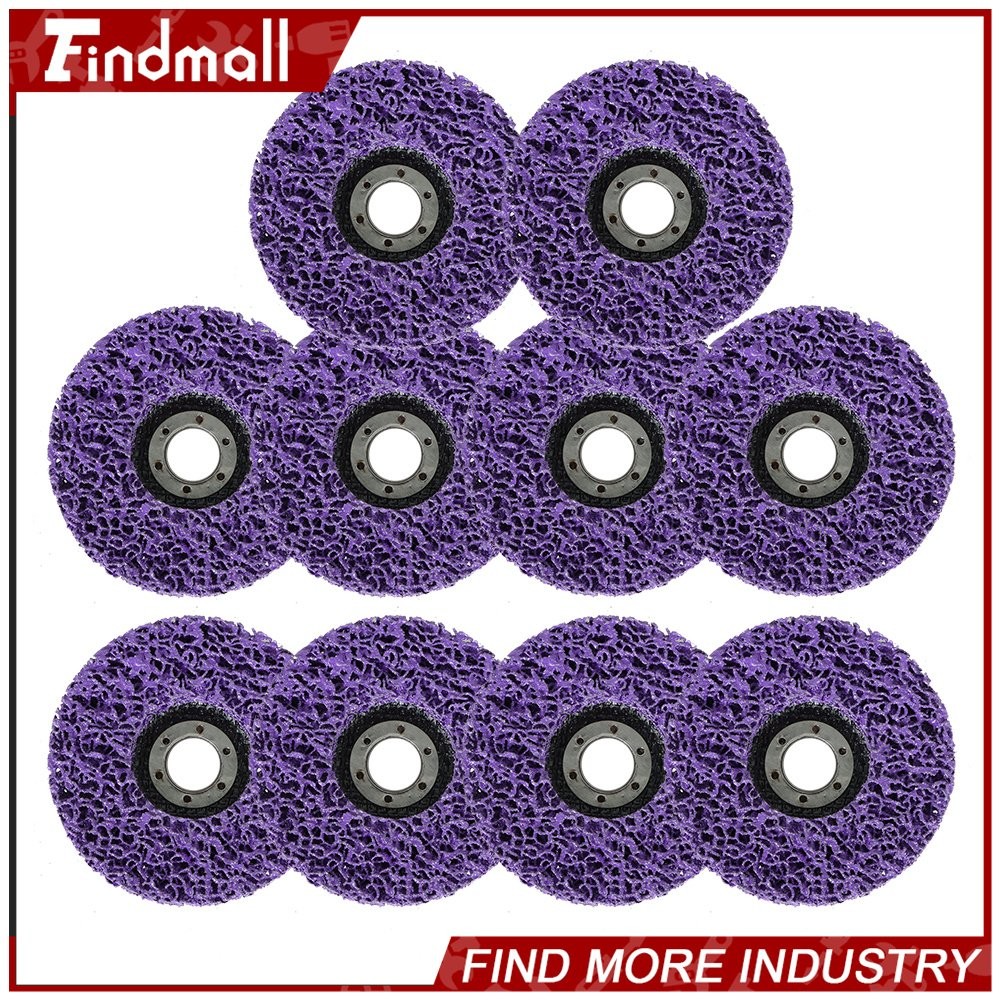 Findmall 10 Pack 4.5″ x 7/8″ Strip Discs Stripping Wheel For Angle Grinder Disc