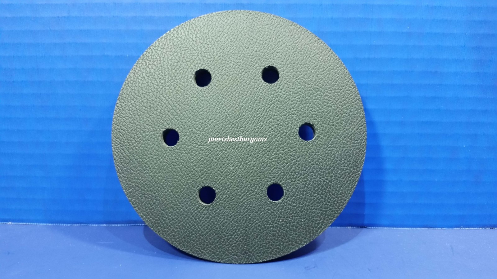 Porter Cable 17000 Aftermarket 6″ 6 Hole Adhesive Sander Pad 5/16-24 Thread 2 PK