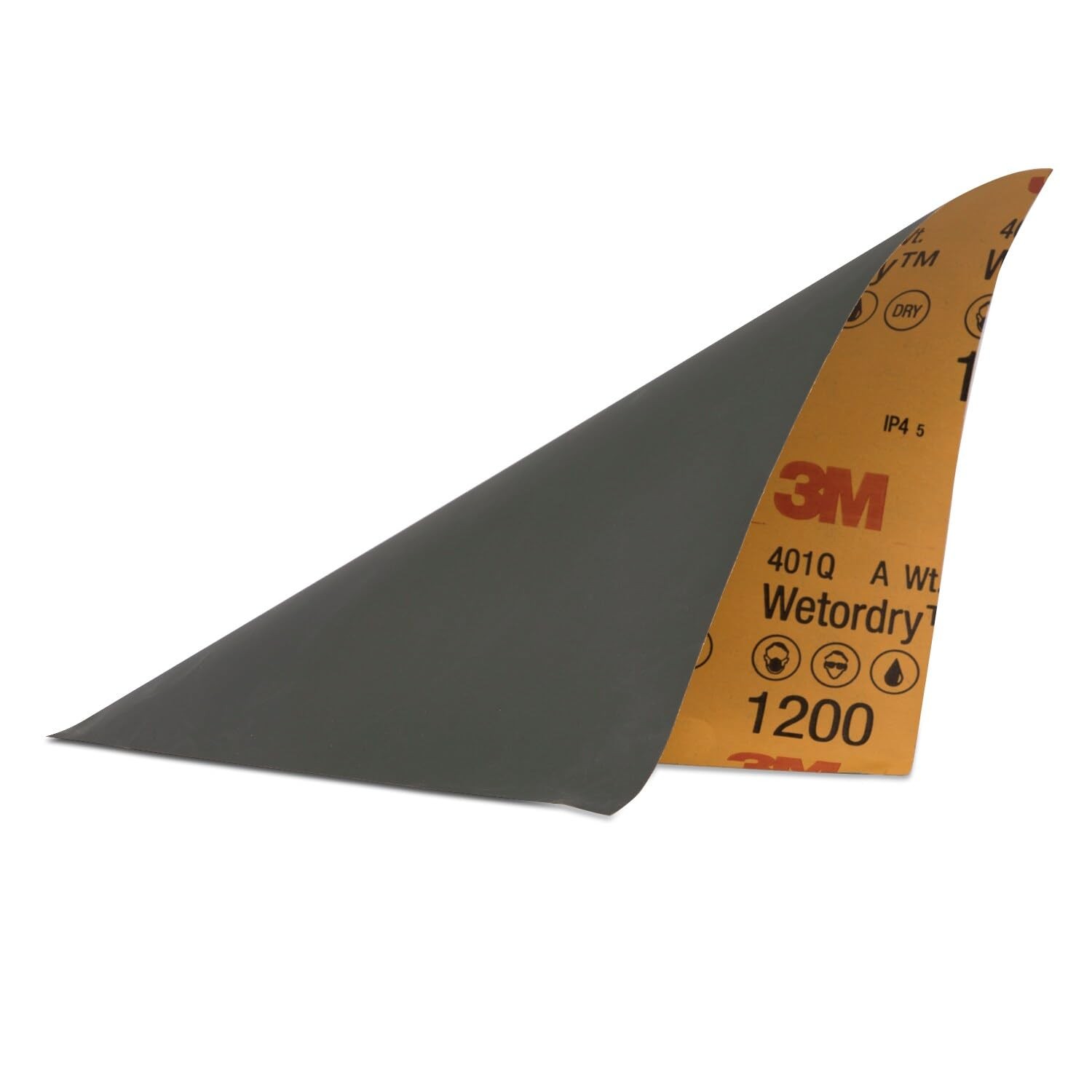 3M 32022 Wetordry Sandpaper 1200 Grit 9 x 11 Inch Waterproof 5 Sheet Pack