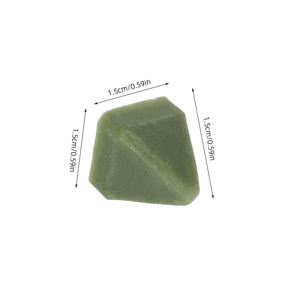 1 Pack 0.6″ 15mm Resin Abrasive Media for Vibratory Tumblers, Triangular