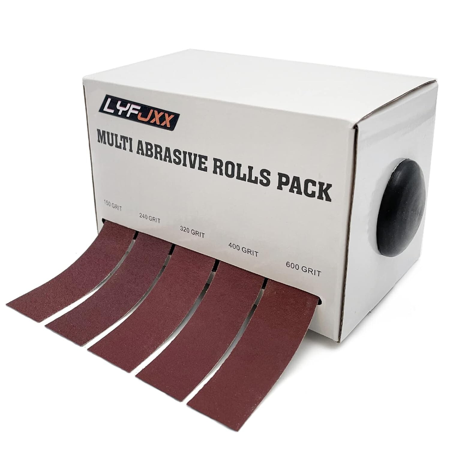 Emery Cloth Sandpaper Roll Aluminum Oxide Coarse To Fine Grit Grinding Polishing