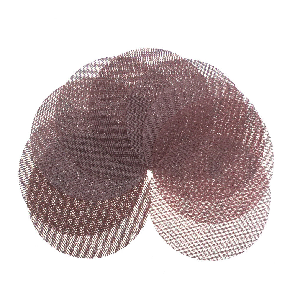 125mm/150mm Mesh Abrasive Dust Free Sanding Discs Sandpaper Dry Use 80# – 1000#