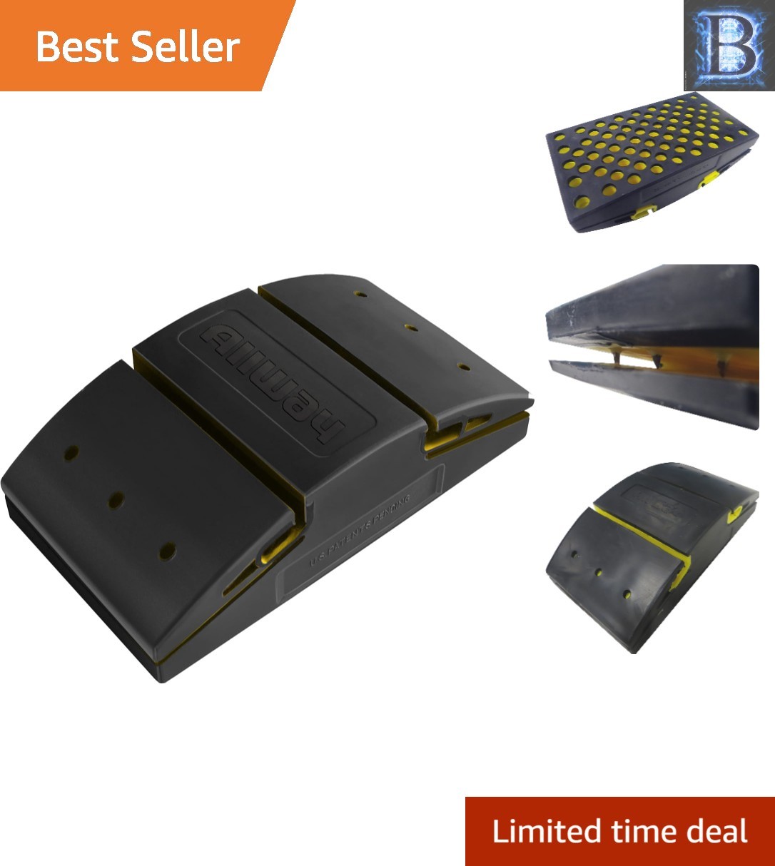 Rubber Sanding Block by Allway – Compact, Lightweight and Effective