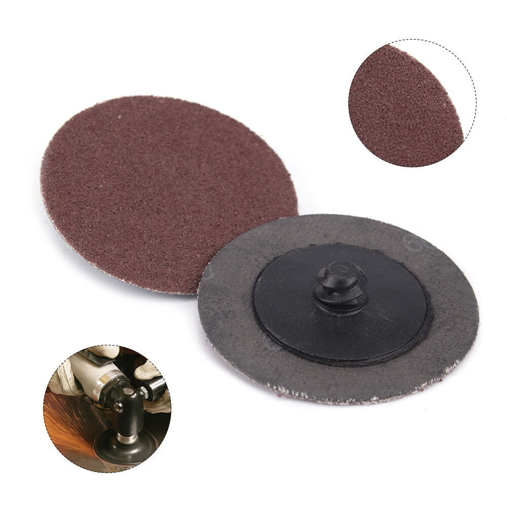 3″ 75mm Sanding Disc R Type Roll Lock Quick Change Disc Grinding Pad 24-320 Grit
