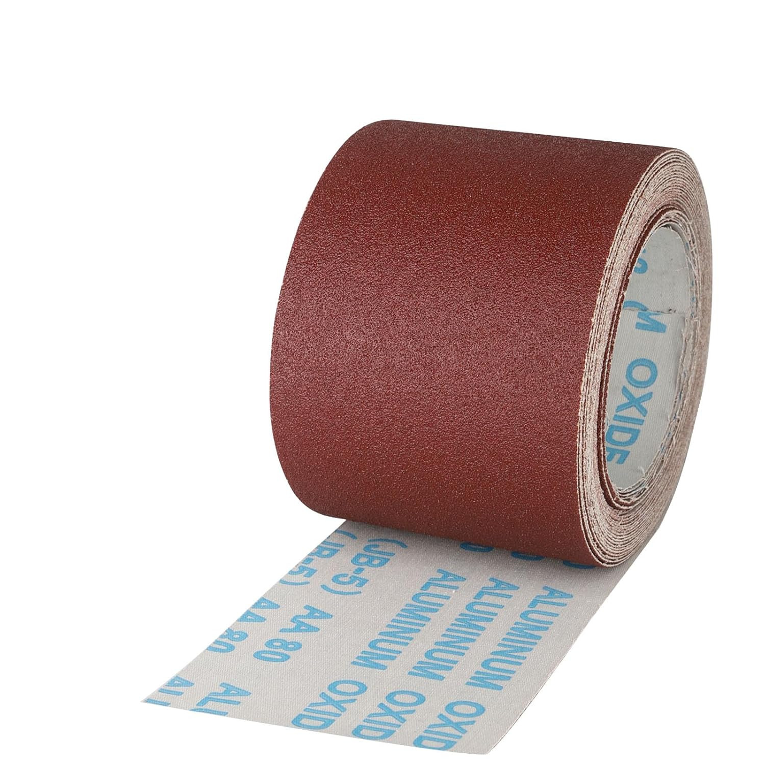 120 Grit Sandpaper Roll 4 Inch X 32.8 Feet Aluminum Oxide Emery Cloth Roll with
