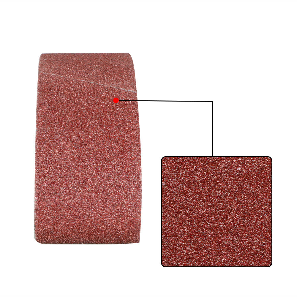 12PCS Grit Belt Sander Paper Sandpaper 4×24″ Sanding Belts 80 120 150 240 400 US