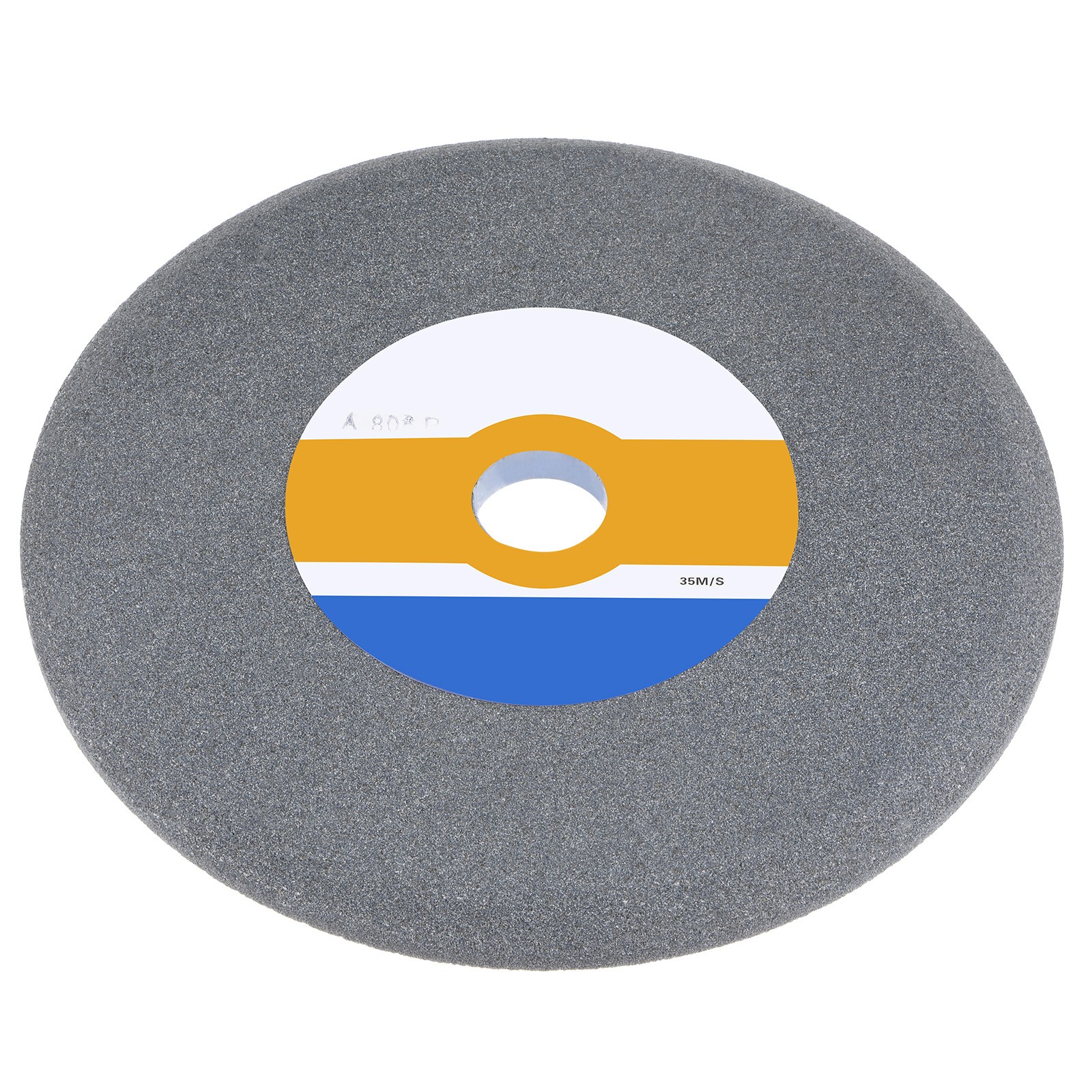 Bench Grinding Wheel 10 Inch 80 Grit 0.5″ Thickness 1-1/4 Inch Arbor Grey