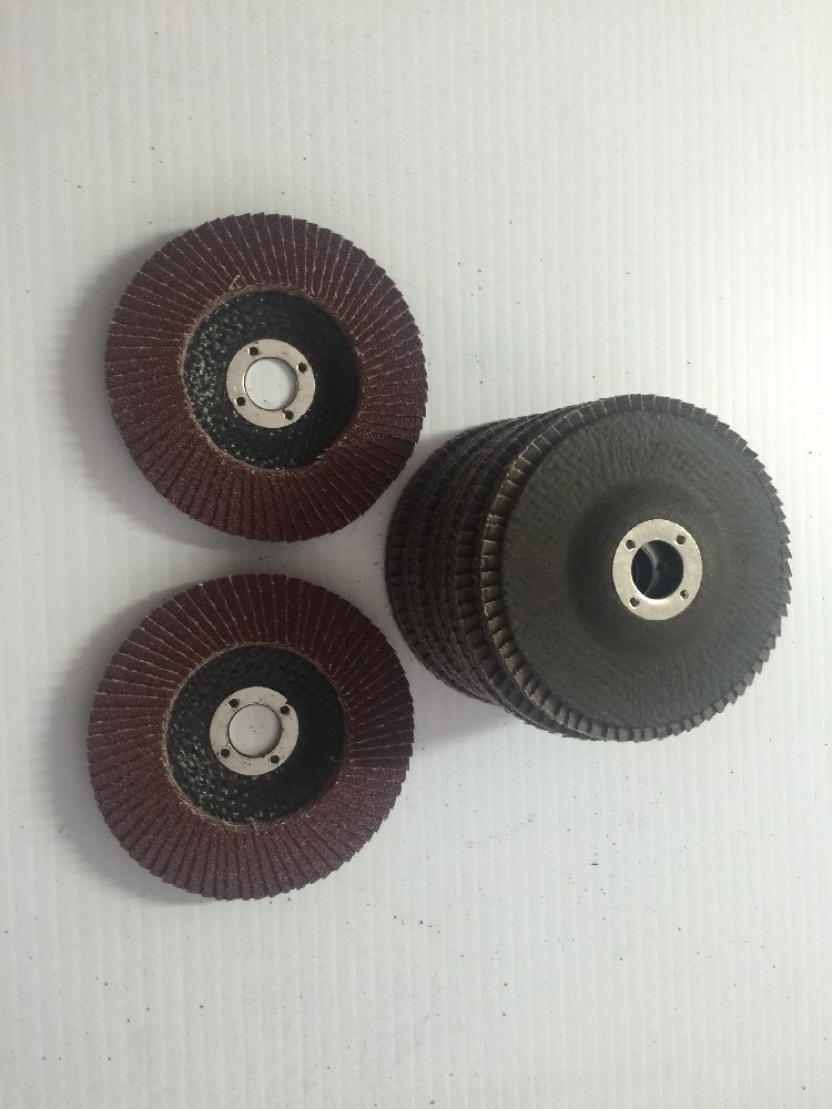 10x 4 ” 60 Grit Flap Sanding Grinding Discs 4″ 5/8″ Angle Grinder Wheels