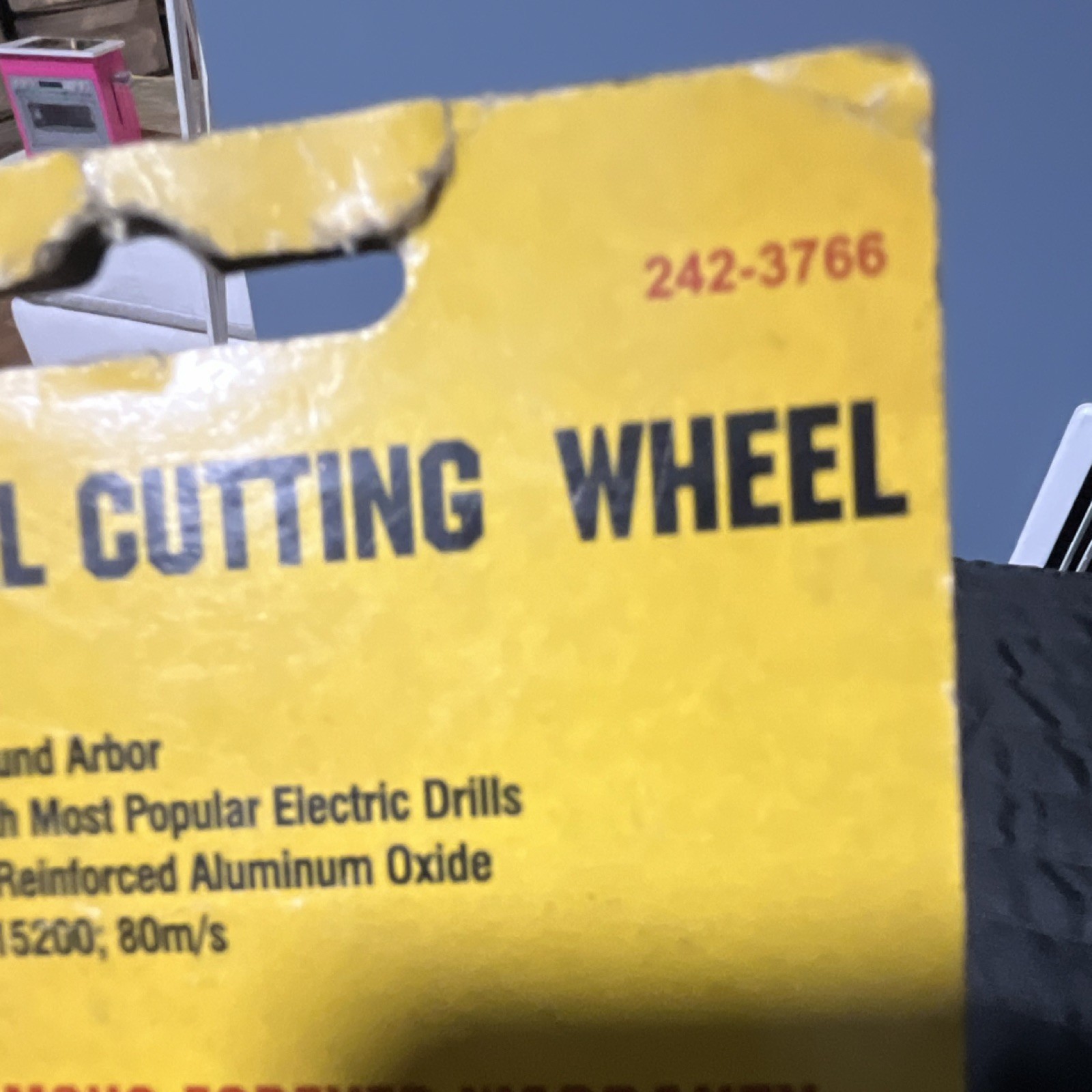 Tool Shop 3″ Cut-Off Wheels Aluminum Oxide for Metal, 3-Pack 242-3766