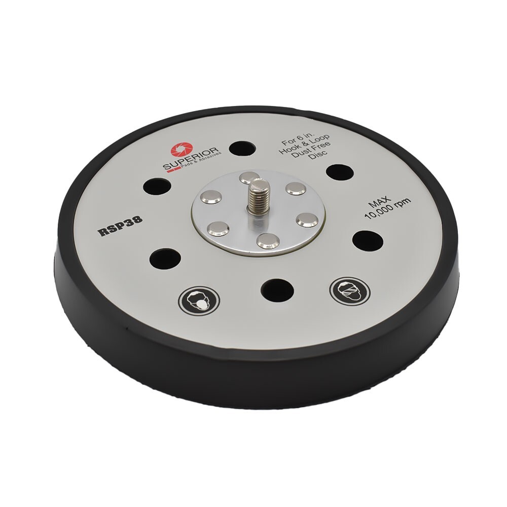 Random Orbit Sander Hook & Loop 6″ Pad 6 holes rep Porter Cable 18002 – RSP38