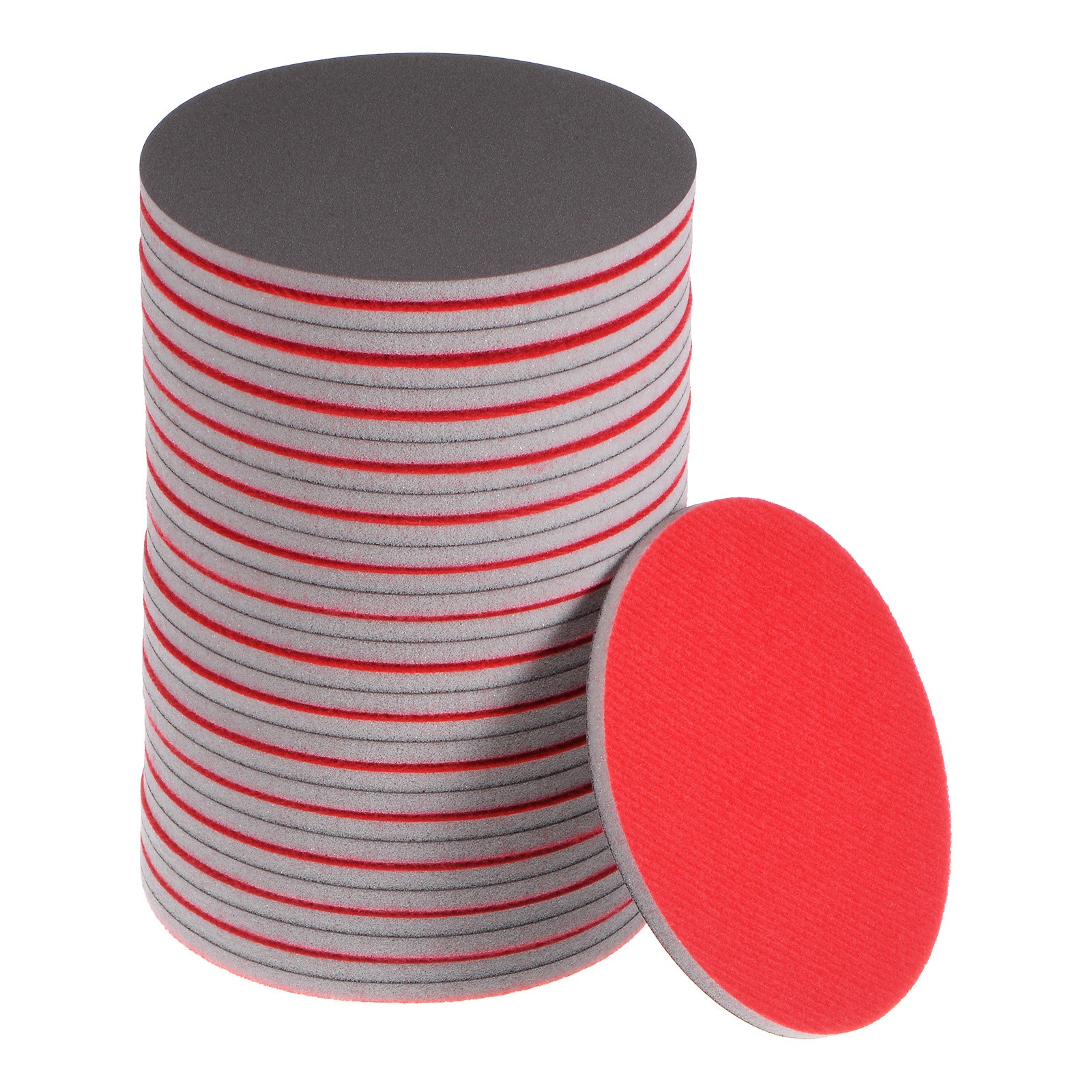 30pcs 2000 Grit Sanding Sponge 5 Inch Hook Loop Sponge Sanding Disc Wet/Dry