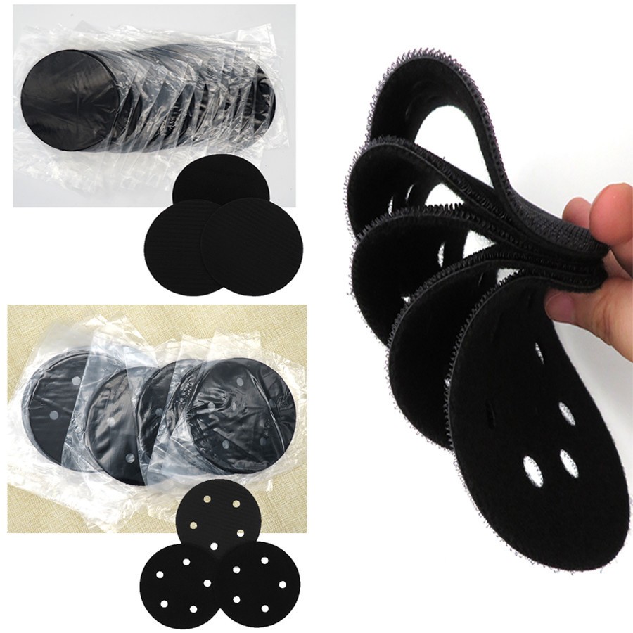 5″ 125mm Interface Pad Hook Loop 3mm Sanding Polishing Disc Backing Pads Cushion
