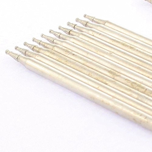 Diamond Grinding Head Bits Spherical 0.8mm Jade Carving Head Diameter:0.8mm