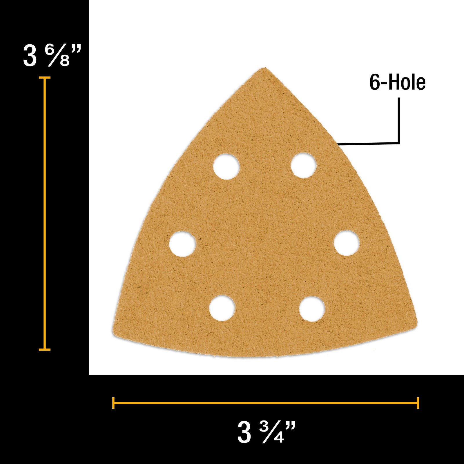 Premium Triangle Mouse Sanding Sheets Variety Pack – 60, 80, 120, 180, 240, 3…