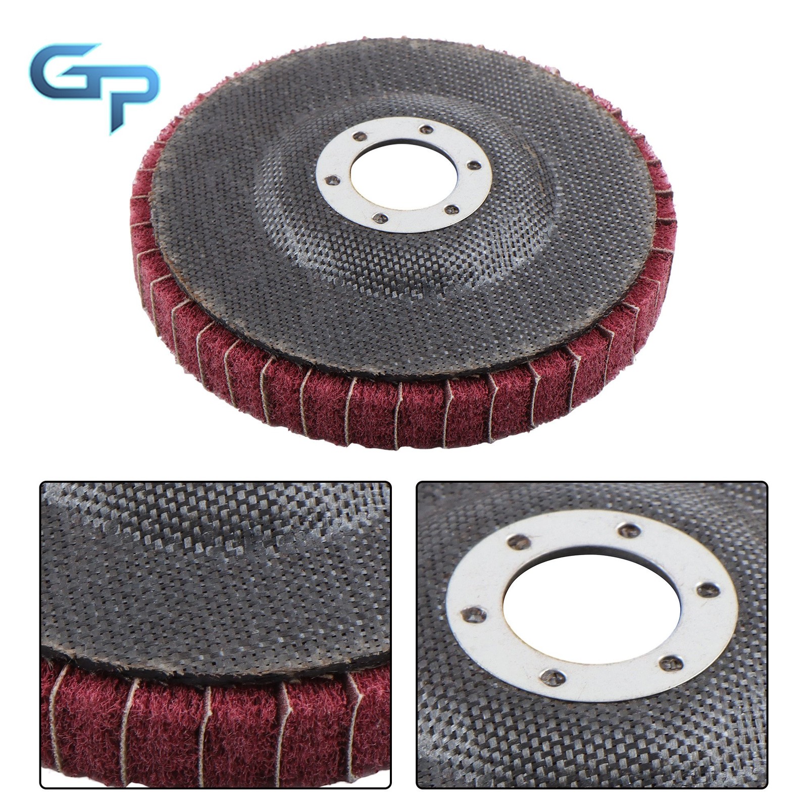 10Pack 120 & 240 Grit Scour Flap Discs 4.5Inch for Angle Grinder (4-1/2″ x 7/8″)