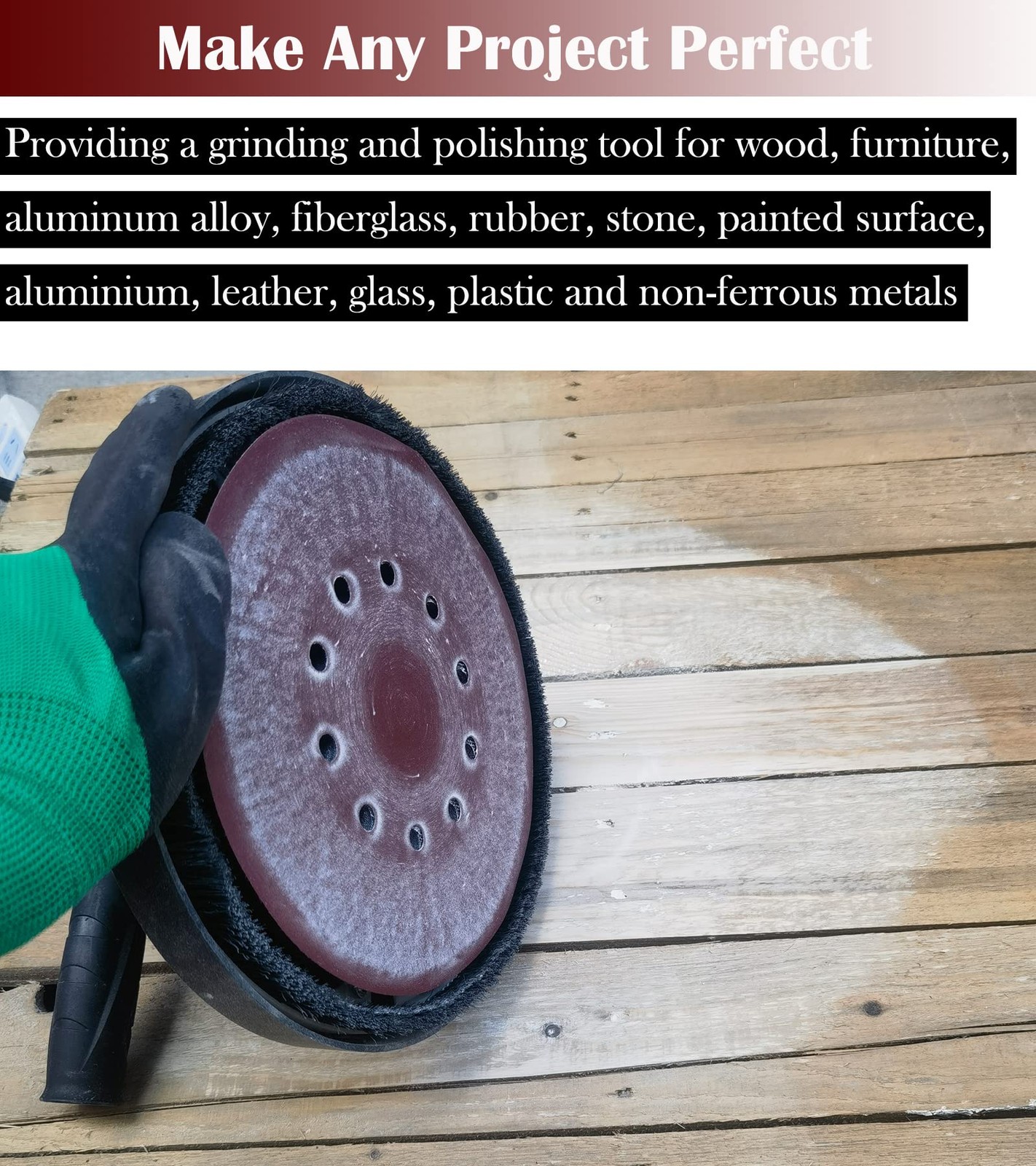 Tonmp 50 PCS 9-Inch 10-Hole Hook-and-Loop Sanding Discs for Drywall Sander…