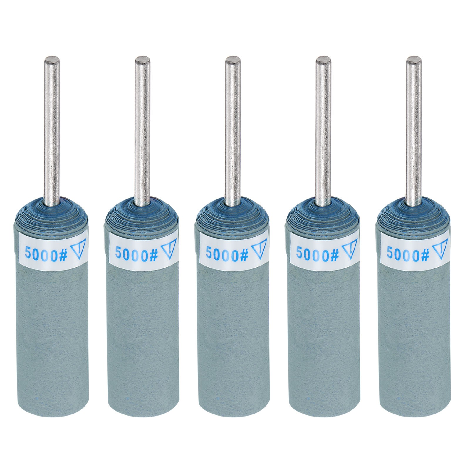 5pcs Abrasive Sandpaper Rolls 5000 Grit 2.35mm Shank for Polishing