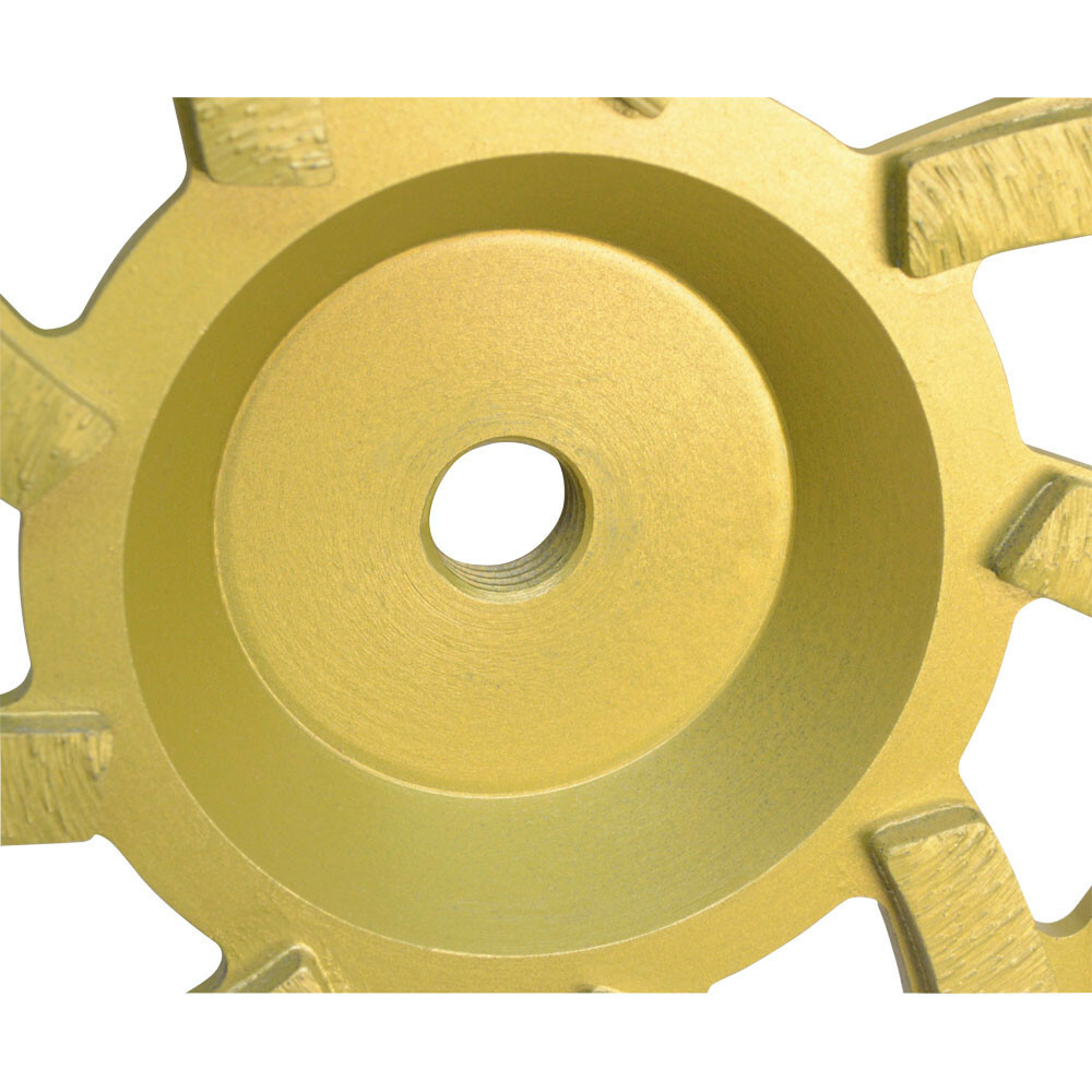 7″x5/8″-11mm Super Turbo Hard Concrete Grinding Diamond Cup Wheel 18 Segments
