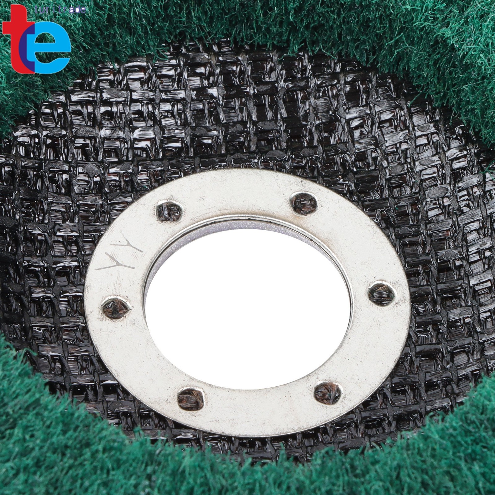 10 Pcs 4-1/2″ Scour Flap Discs 180/320 Grit – Paint & Rust Remover for Metal