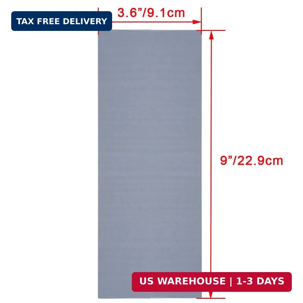 18 Pcs Wet and Dry Sandpaper 3000 5000 7000 High Grit Assorted, 9 x 3.6 Inches A