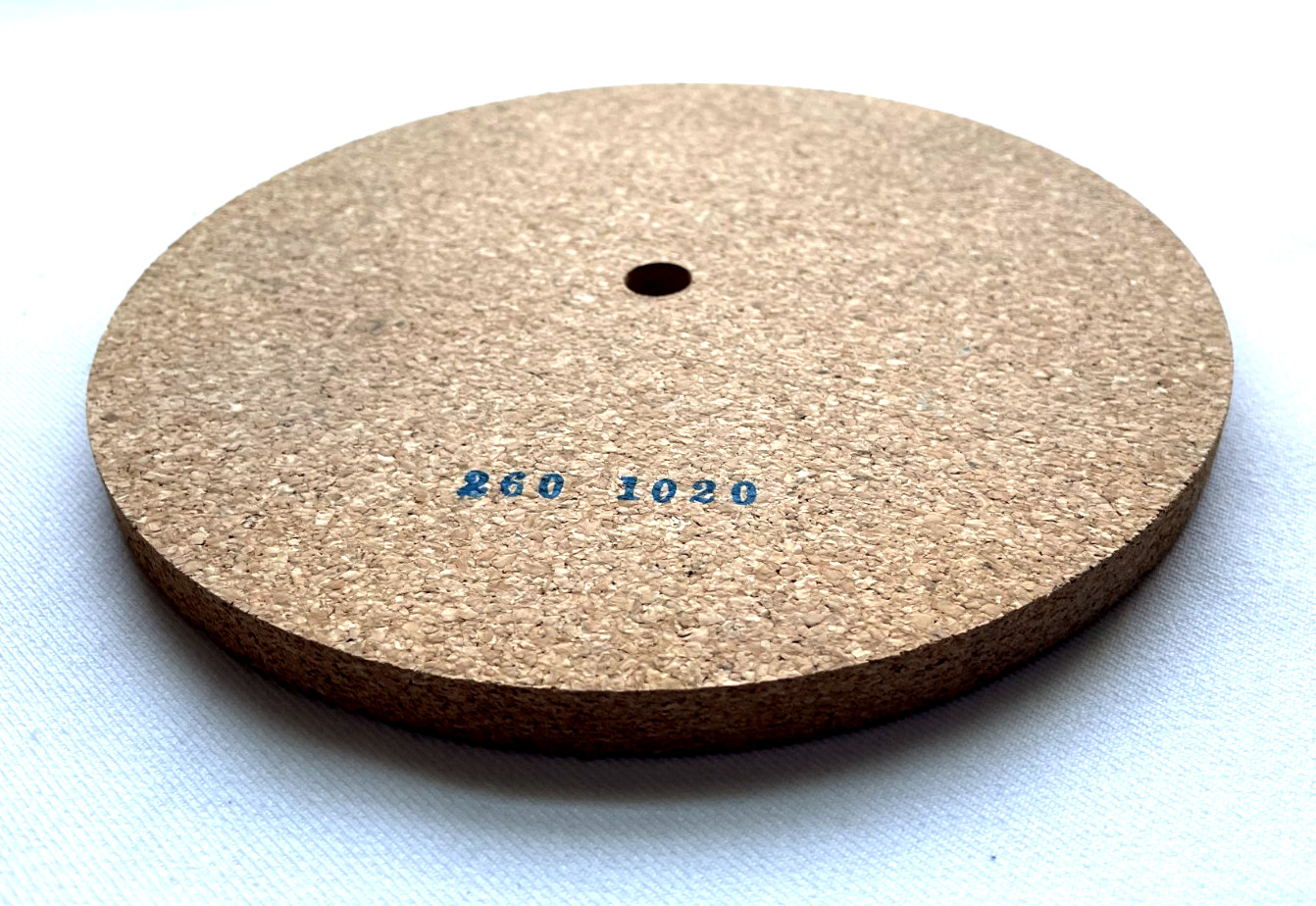 Compressed Cork Wheel for Polishing Brand New 8″ Ø x 1/2″ Arbor 1/2″