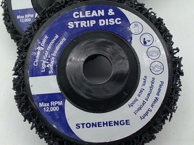 4-1/2″ X 7/8″ Stonehenge Clean & Strip Disc Blue Paint Stripping Rust Wheel