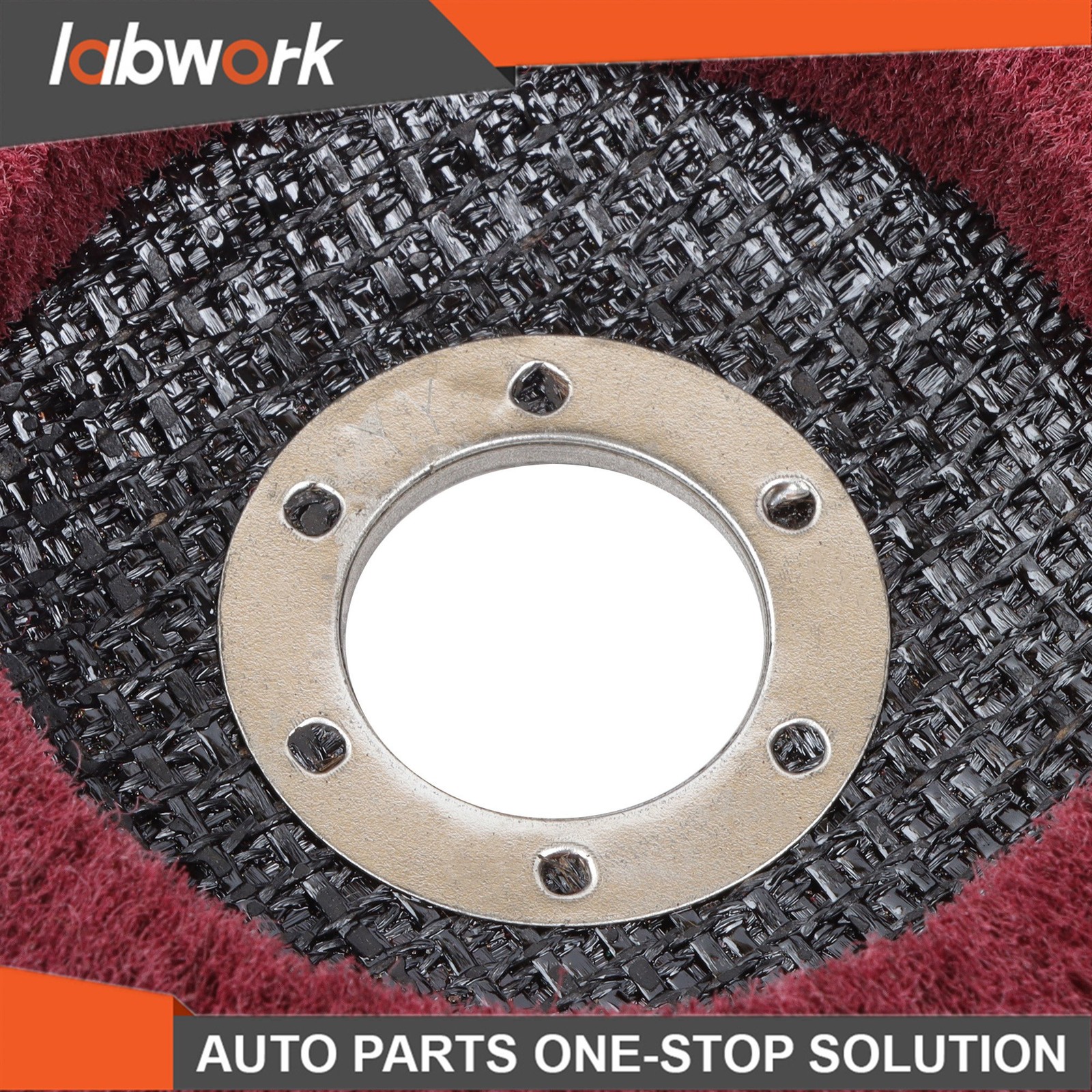 Labwork 10 Pack 4-1/2″ x 7/8″ 180 & 320 Grit Scour Flap Disc for Angle Grinder