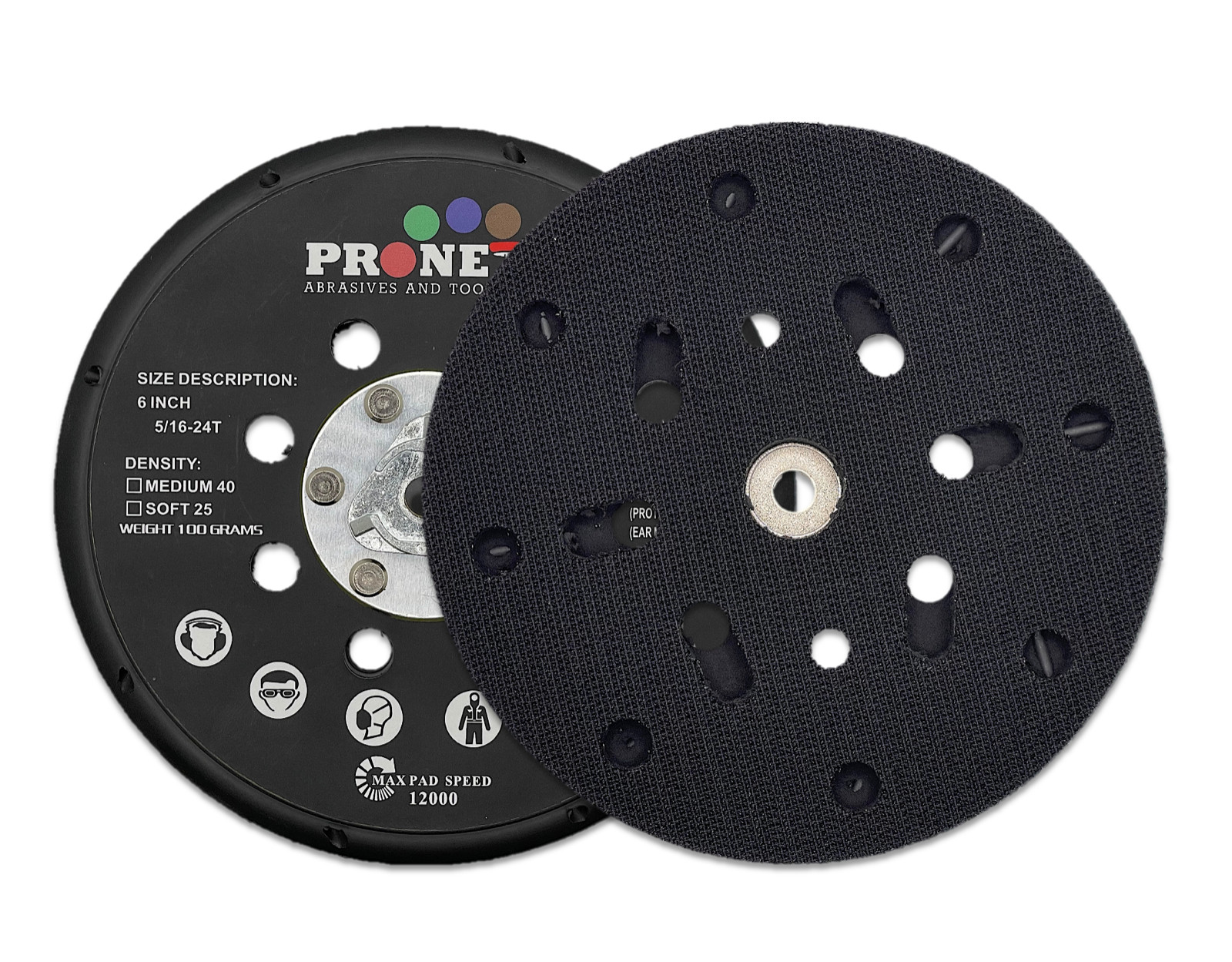 Replacement Backing Pad Makita 150mm – Med Density – BO6030 BO6040 – P-34453 Eq