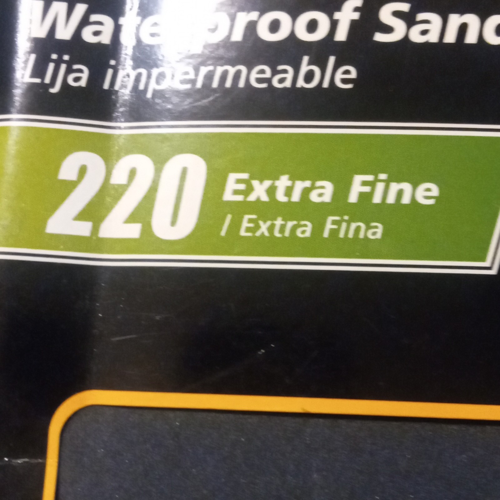 Gator Finish 1st Waterproof Sandpaper Sheets 220 Grit Extra Fine 9×11 3 pack
