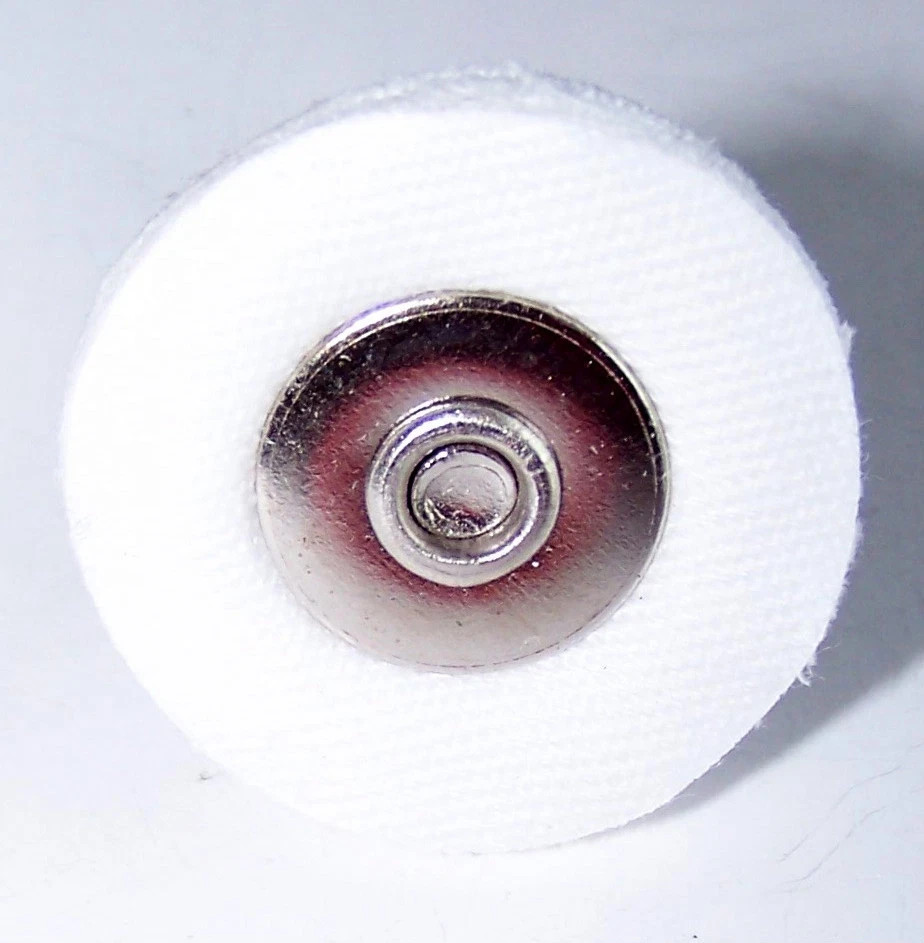 36pc 1″ Muslin Cloth Buffing Wheel 1/8″ Shank for Rotary Tool ~ MC17