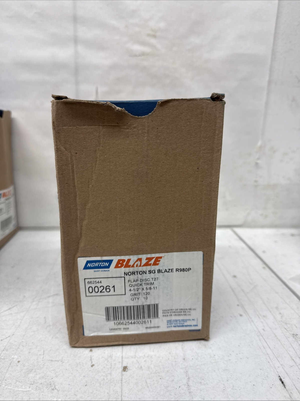 Norton Blaze 4-1/2”” TS (Type II) Qty 10 00261