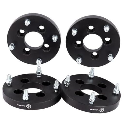 Black Forged 4×110 to 4×156 ATV Wheel Adapters 1 Inch with 1 Inch – Pack of 4