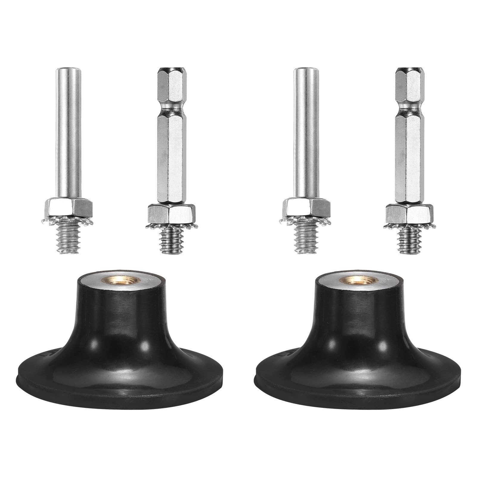 HARFINGTON 1.8″ Disc Pad Holder Quick Change Discs 1/4″ Shank 2 inches