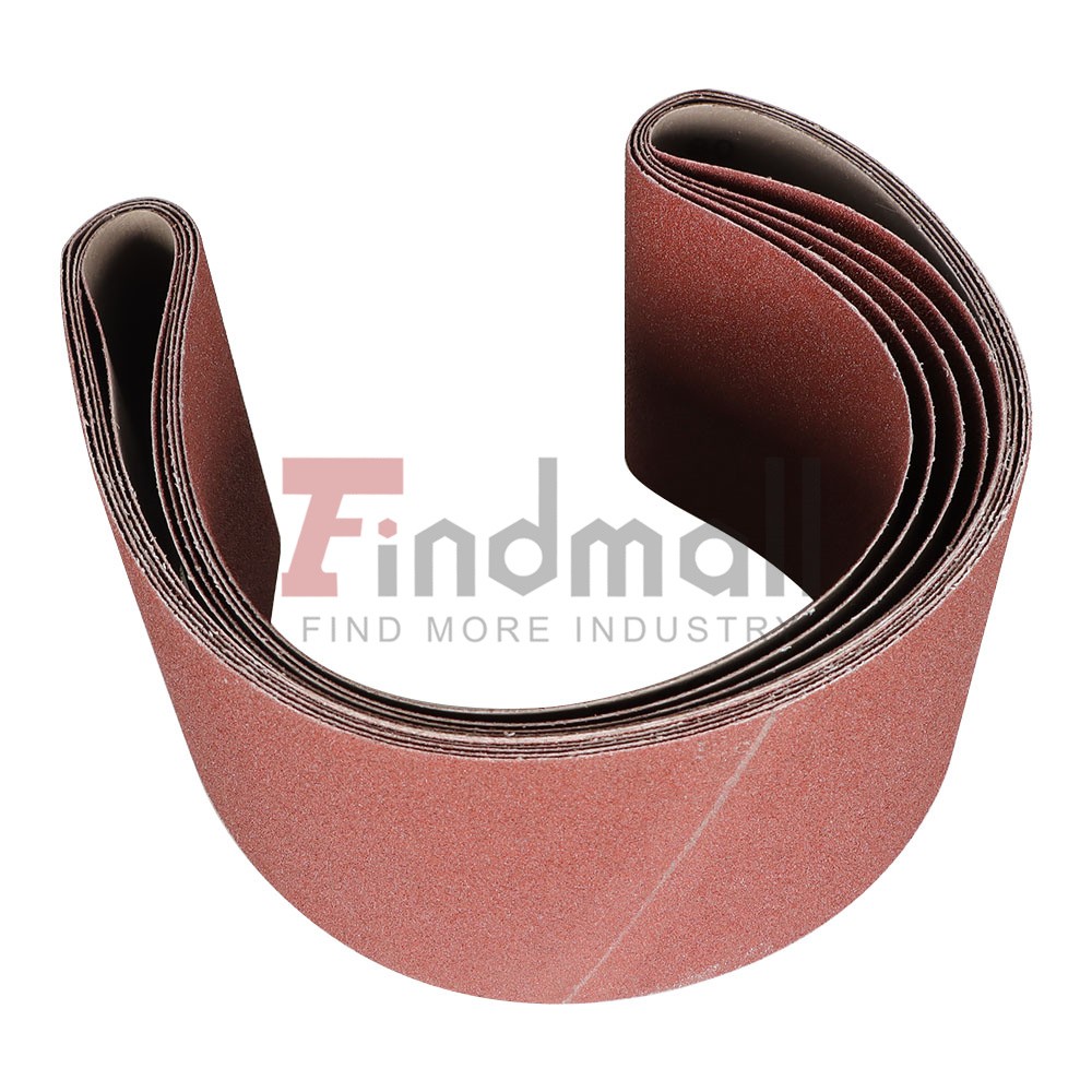 5PCS Sanding Belts 6×48 in 80 Grit Belt Sander Sandpaper aluminum oxide
