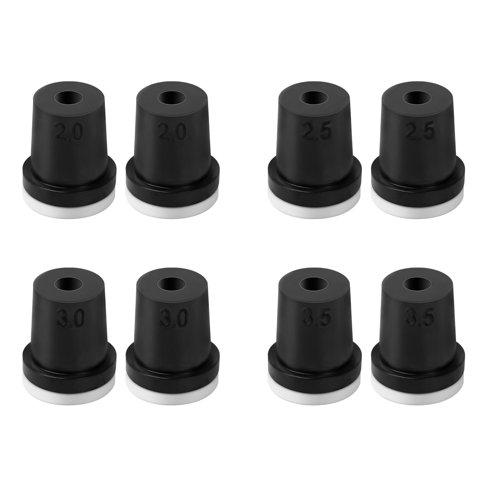 Sandblasting Nozzle Tips Kit, Abrasive Blast Sandblaster Gun Black, White