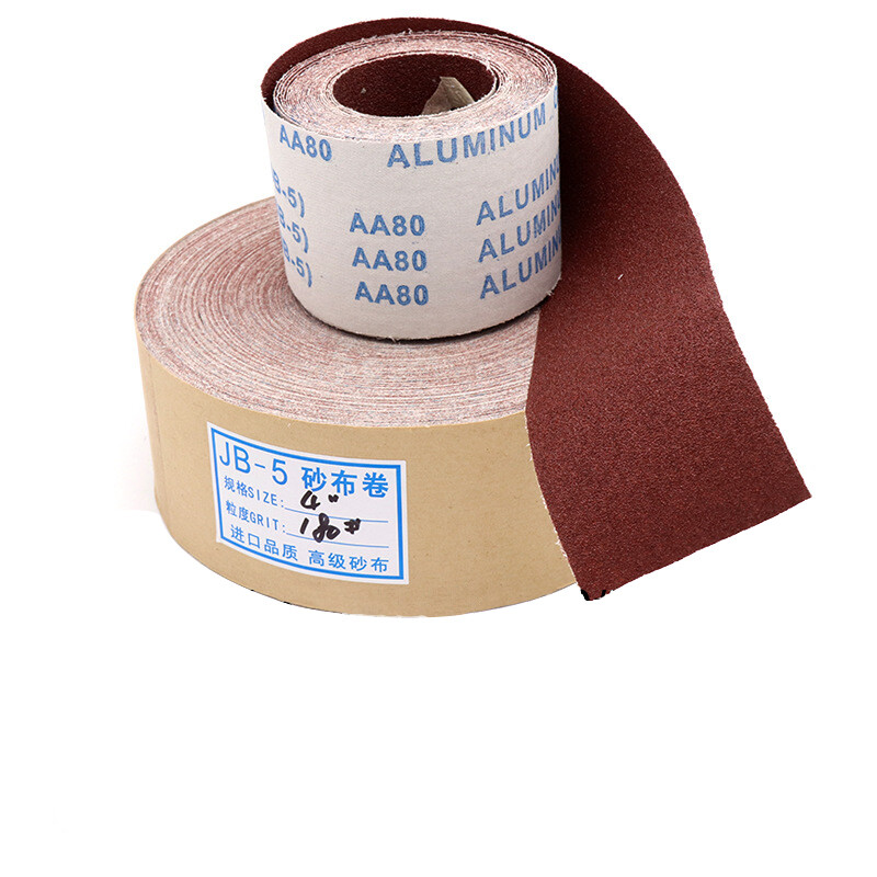80 – 600 Grit Emery Burnish Tools Cloth Roll Abrasive Sand Paper Sanding Sheets