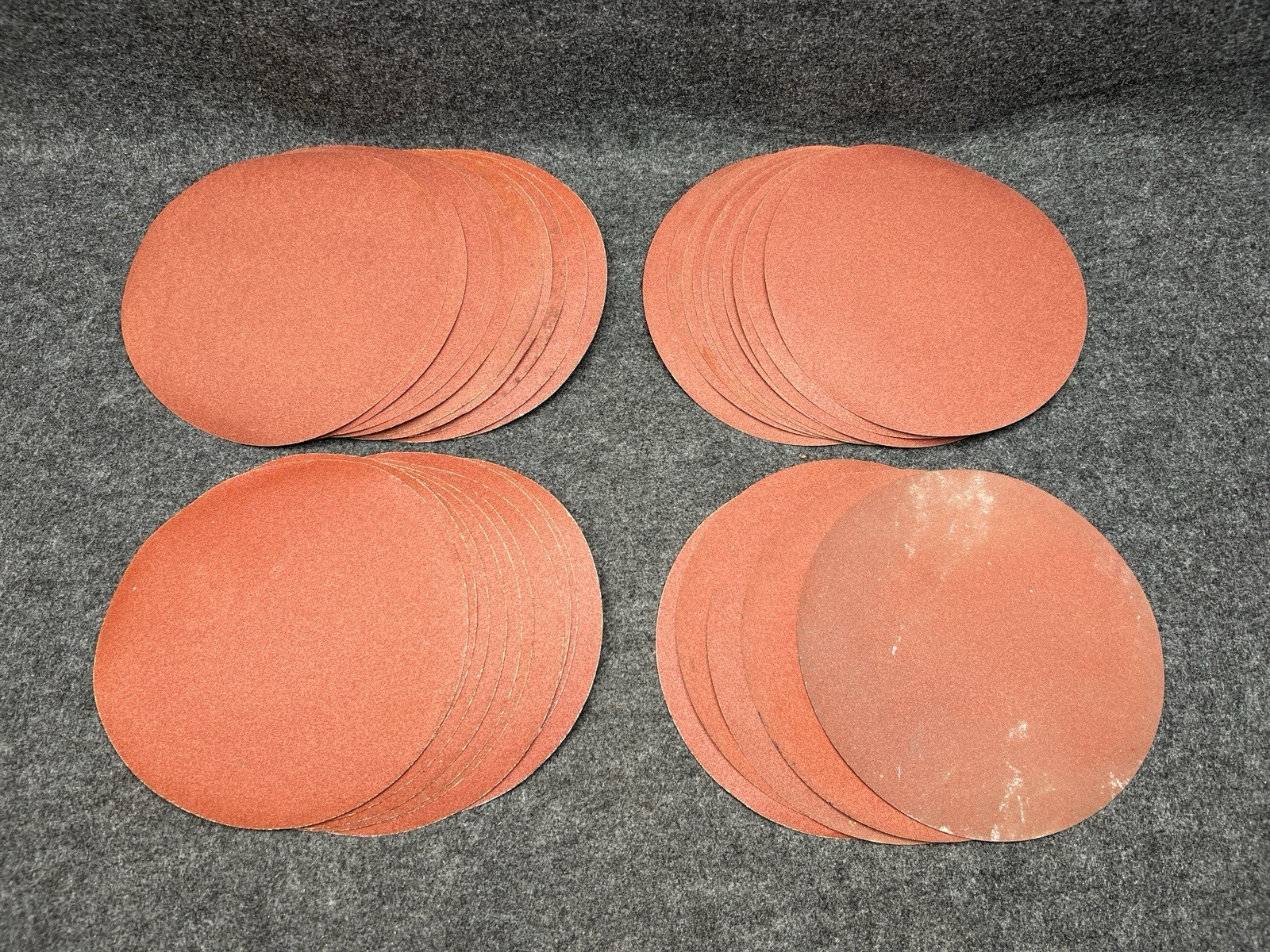 3M 241 120 Grit Sanding Disc Abrasive 8″ Round 35 Discs Red Non Self Adhesive
