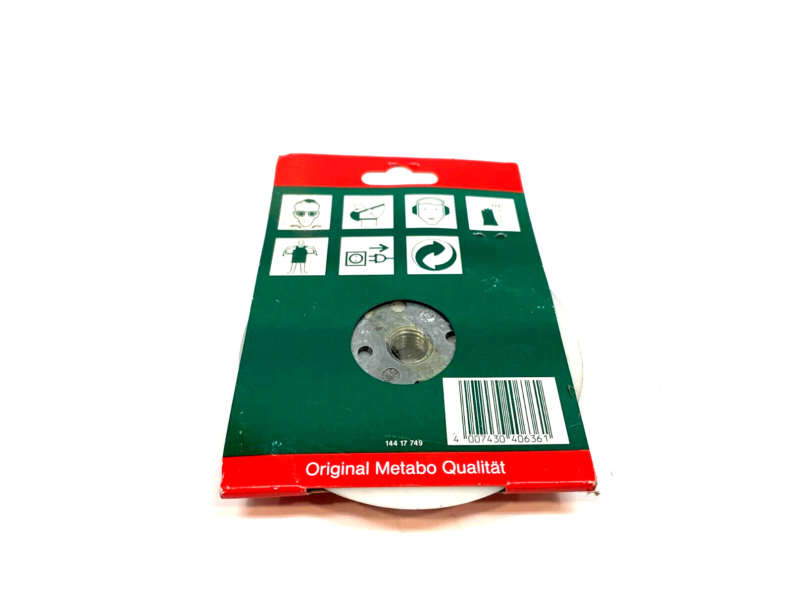 Metabo 23-279 Flexible Backing Pad, 4-1/2″, 112mm, M14 Nut, Angle Grinder