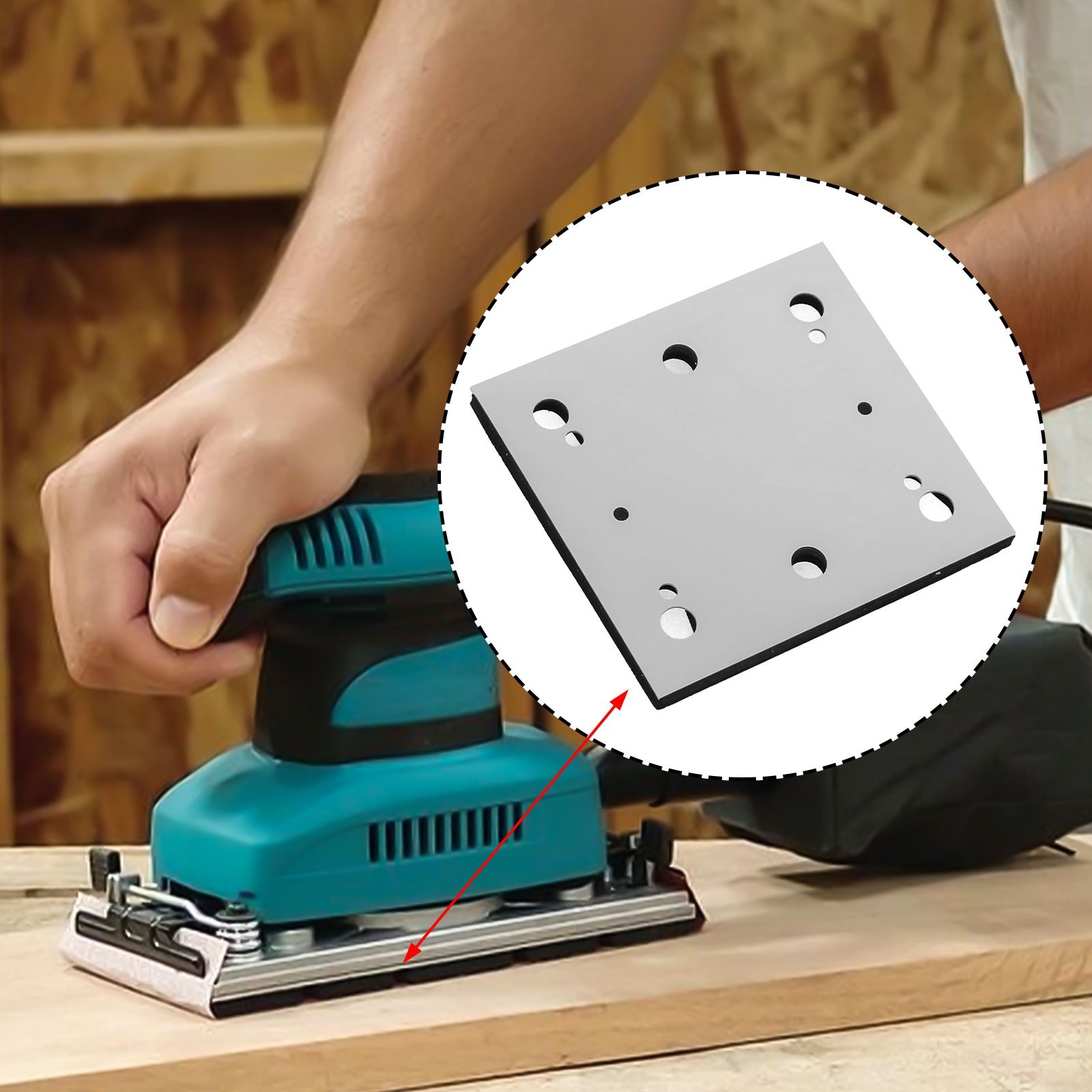 For BO4556 Sander Pad Replaces Part Number 158324 9 Long Lasting Performance