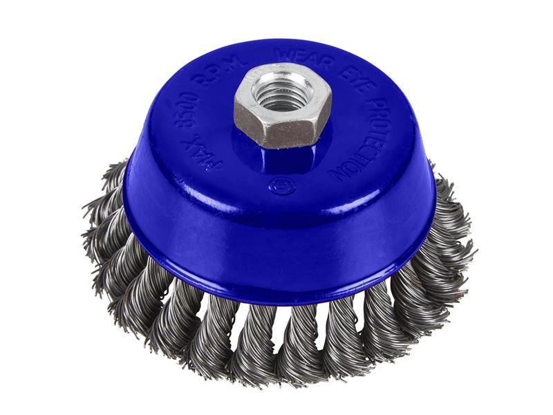 BlueSpot Tools – 100mm Twisted Wire Cup Brush