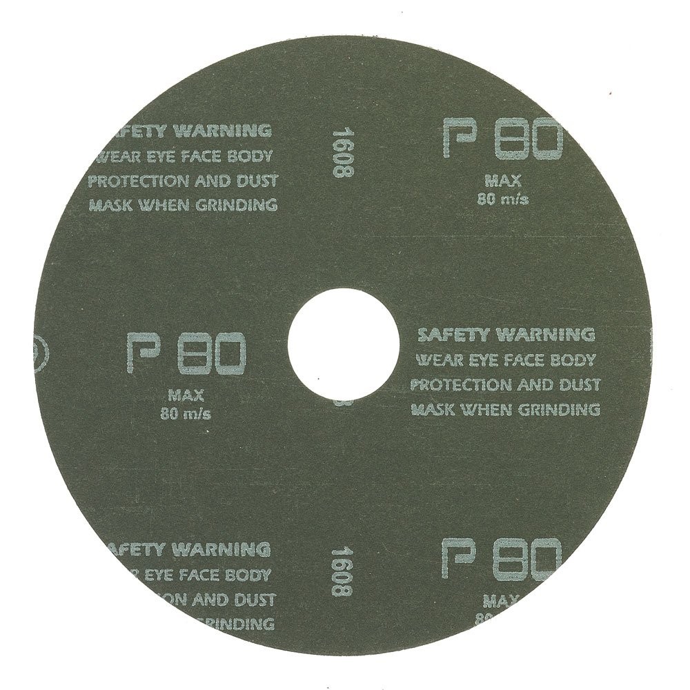 Mercer Industries 302080-5″ x 7/8″ Aluminum Oxide Resin Fiber Discs, 80 Grit …