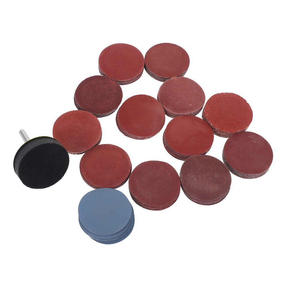 1 Set Drill Sanding Attachment with Durable Sandpaper Discs for Smooth Finishing