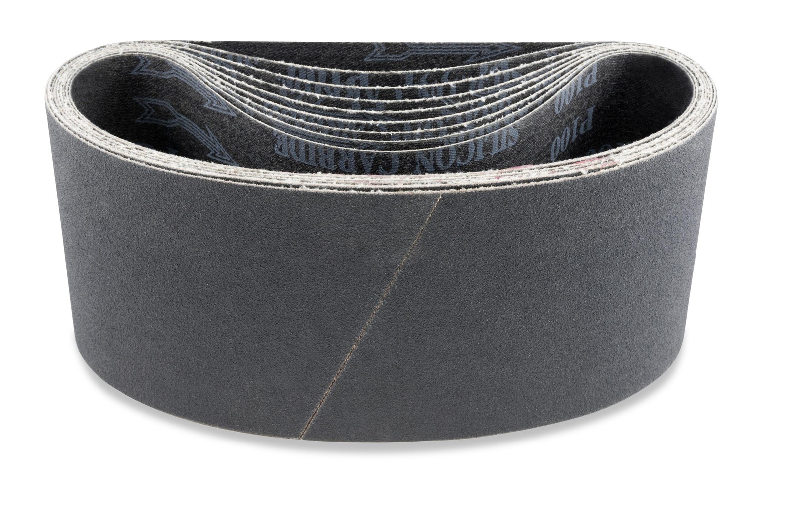 4 X 24 Inch 120 Grit Silicon Carbide Sanding Belts, 3 Pack