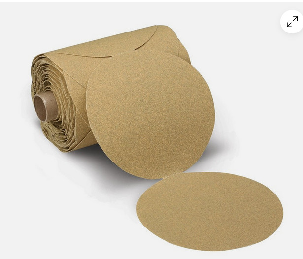 5″ DISCS 3M 216U PSA GOLD PAPER P500 (175 DISCS/ROLL)
